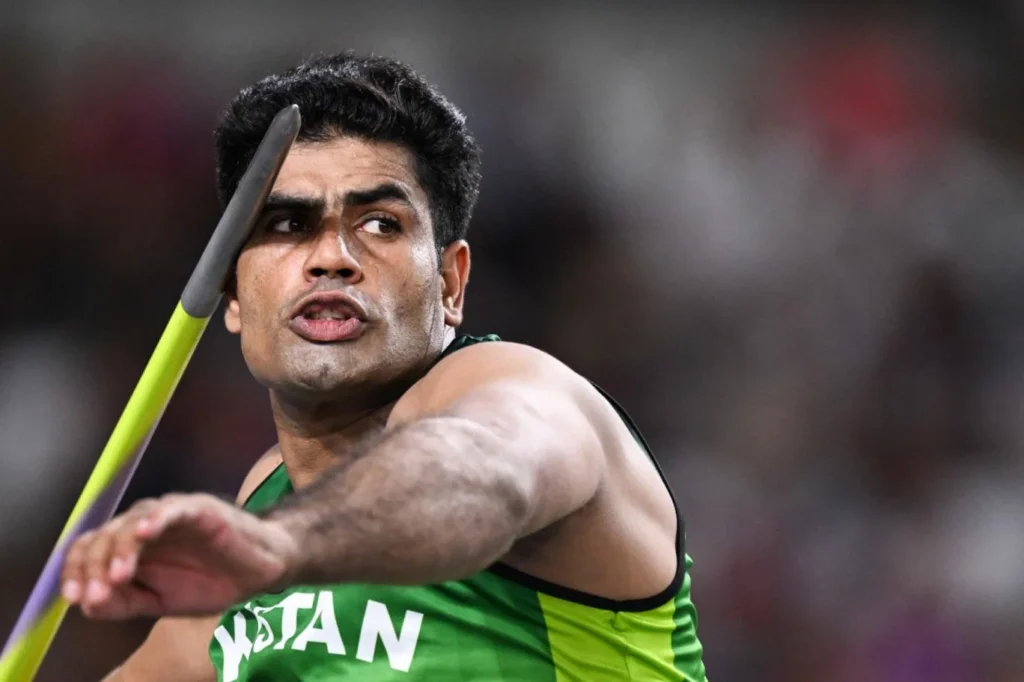 Arshad Nadeem Aims for Olympic Medal [Image Credits: wenewsenglish.pk]
