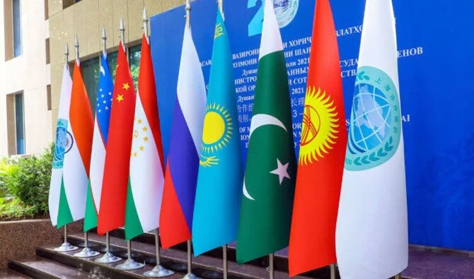Flags of SCO member countries