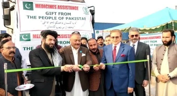 Pakistan transports medicines worth Rs. 200m to Afghanistan