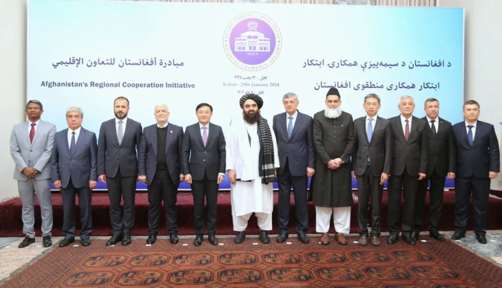 Afghanistan’s Regional Cooperation Initiative. [PHOTO: X/@ubaidniz]
