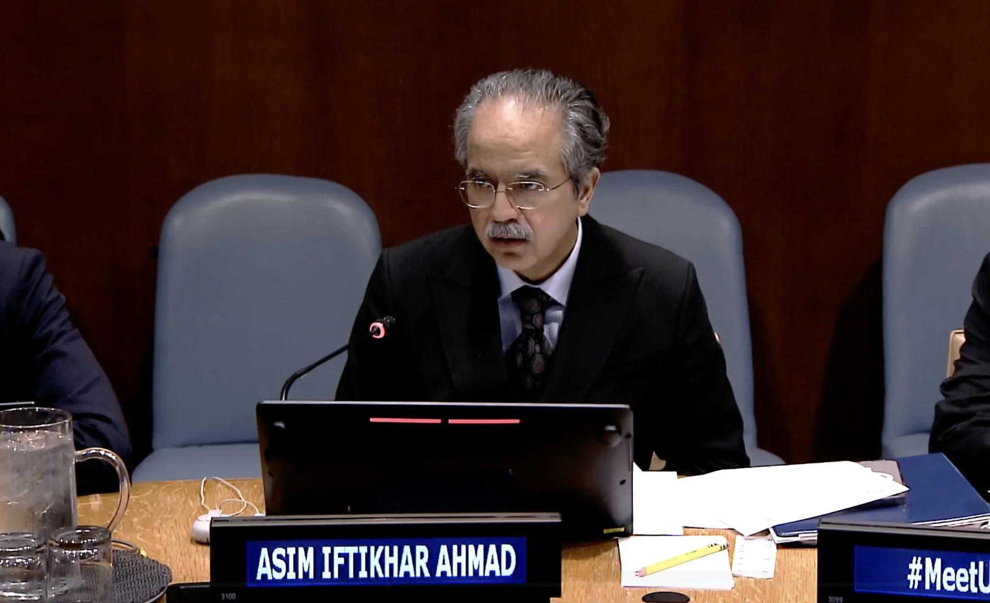 Pakistan Condemns Terrorism Double Standards at United Nations