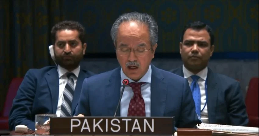 Pakistan Reaffirms Support for Palestinian Statehood at UN Security Council