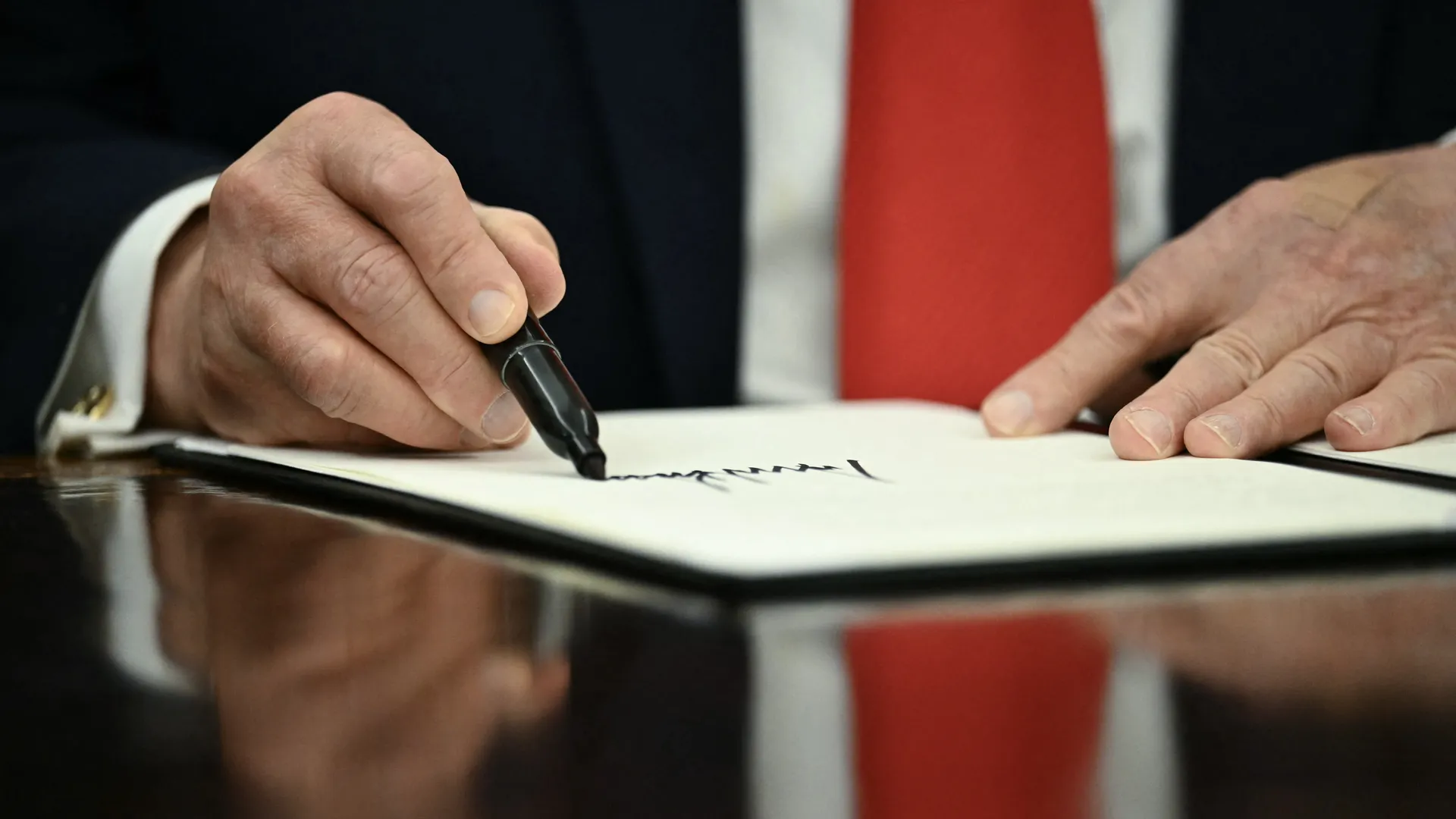 Prime Minister Shehbaz Sharif, President Donald Trump, and President Masoud Pezeshkian associated with the signing of the Islamabad Memorandum ending the US-Iran conflict.