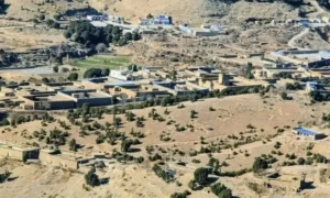 An undated image shows a view of Birmal tehsil in Lower South Waziristan. — DAWN