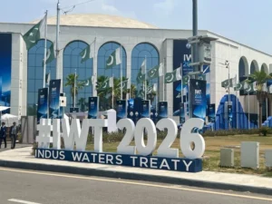 Water and legal experts participate in the international seminar on the Indus Waters Treaty in Islamabad discussing Pakistan's treaty rights and regional water security.